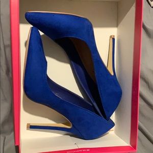 Cobalt blue heels